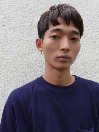 ショート メンズ パーマ CEINE OURのヘアスタイル