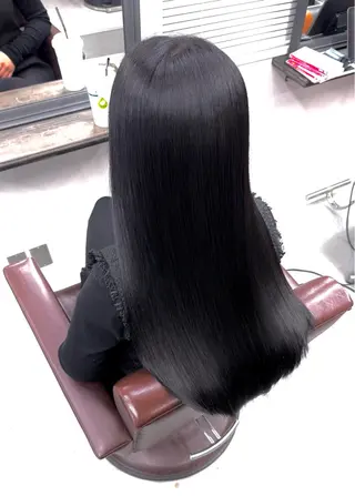 ロング XYZ新宿所属・縮毛矯正/韓国 /店長/KANATOのヘアスタイル