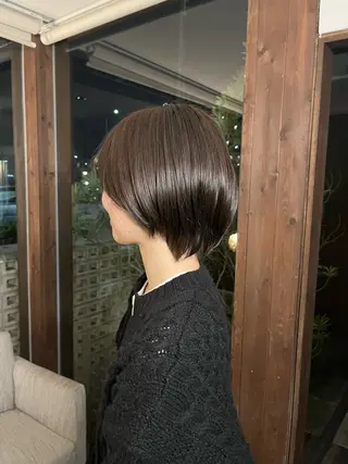 ショート saraju コナツのヘアスタイル