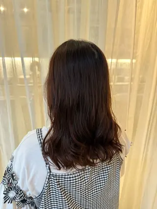 パーマ replay所属・藤原 百花のヘアスタイル