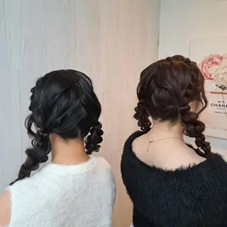 ヘアアレンジ GLOSS❤︎ Harunaのヘアスタイル