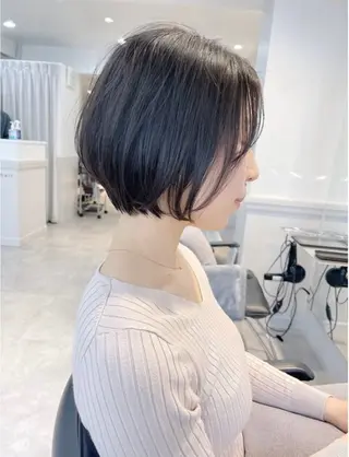 ショート あいこ/ハンサム ショート/銀座🌷のヘアスタイル
