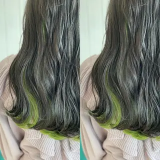 ロング カラー Snaly カラー特化ページのヘアスタイル