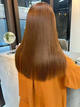 ロング 艶髪ストレート/ 理美容師/ショウキのヘアスタイル