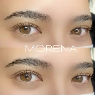 マツエク・マツパ 小顔eyelash MORENAのマツエク・マツパデザイン
