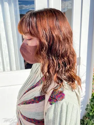 ロング パーマ YUIMARL なつきのヘアスタイル