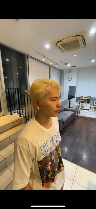 ショート レイヤー支持no.1 ☆笠原翔一のヘアスタイル