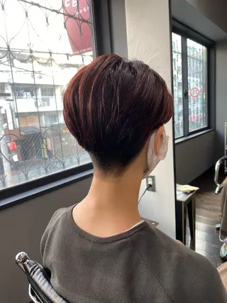 ショート カラー ヘアアレンジ メンズ ✨前田 優・2拠点✨ ✨恵比寿・札幌店✨のヘアスタイル