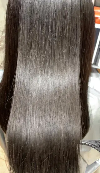 セミロング カラー パーマ 美髪ヘッドスパ🫧 西山紗奈江💆‍♀️のヘアスタイル