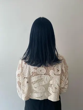 セミロング ♡ハッシュカット/ レイヤー/yucoのヘアスタイル