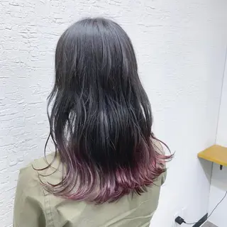 ロング カラー 🥇近藤 恭輔🥇 Recharme新保のヘアスタイル