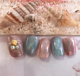 ネイル AB マツエクネイルサロンのネイルデザイン