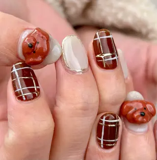 ネイル 前田 萌のネイルデザイン