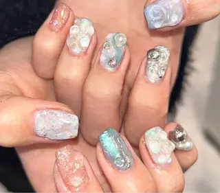 ネイル ᗰIᖇᗩ☼ 𐦍 ☼ ᑎᗩIᒪのネイルデザイン