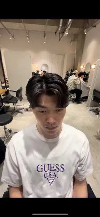 パーマ メンズ go today 表参道所属・表参道韓国ヨシンモリ 風デジタルパーマ特化のその他イメージ