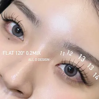 マツエク・マツパ AILEEN *のマツエク・マツパデザイン