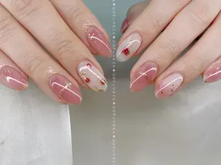 ネイル 神田 ココナッツのネイルデザイン