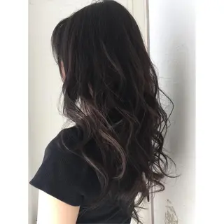 ロング カラー fio マナミのヘアスタイル