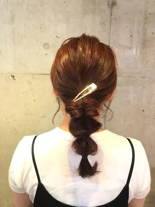 ミディアム カラー ✂︎岡根 京花✂︎のヘアスタイル