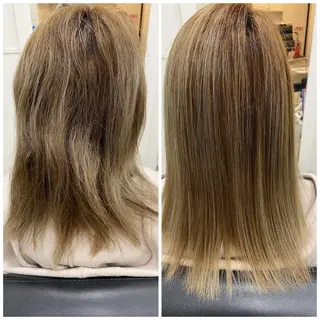 ミディアム WHITE所属・WHITE 田中智之のヘアスタイル