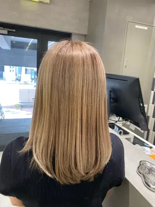 カラー 山本 嵩馬のヘアスタイル