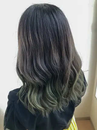 セミロング カラー Prism co所属・入澤 由亜のヘアスタイル