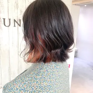 ミディアム カラー JYUNESU表参道所属・韓国ヘア🇰🇷🎀 透明感カラーのヘアスタイル