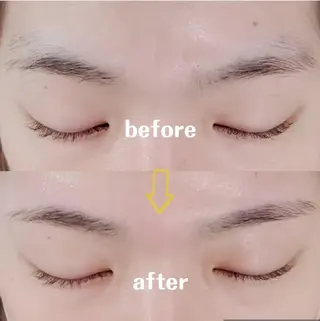 アイブロウ Megu. anelloのマツエク・マツパデザイン