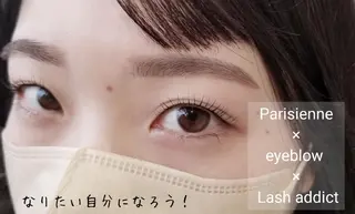 マツエク・マツパ アイブロウ 阿部 知世のマツエク・マツパデザイン