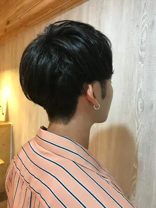 ショート メンズ Oasis所属・🦋Oasis RINA 🦋のヘアスタイル