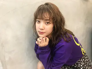 ミディアム 🪭risa 暖色/レイヤー🪭のヘアスタイル