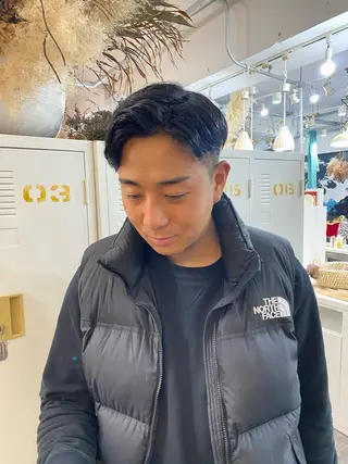 ショート カラー メンズ YURAGI🌿 SAKIのヘアスタイル