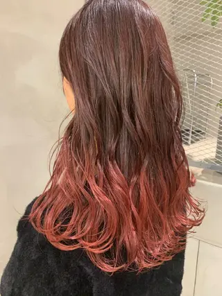 カラー 韓国ヘア/耳ツボジュ エリー♡ayumuのヘアスタイル