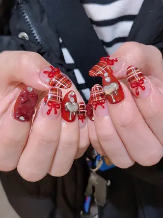 ネイル 3dパーツ/流行り 👧shushu❤️のネイルデザイン