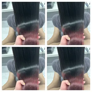 セミロング カラー ヘアアレンジ 🎀推し活ヘアー🎀 Yuuna🐰💖のヘアスタイル