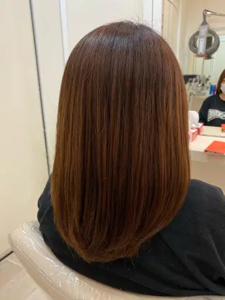 セミロング カラー 【デザインカラー】 🕊️村田 菜々美のヘアスタイル