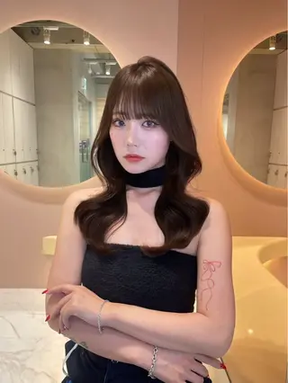 ロング 巻ける縮毛矯正/ボブ 小顔カット大和田拓夢のヘアスタイル