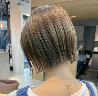 ショート カラー mee.表参道所属・ボブ/ショート /パーマ/shinのヘアスタイル