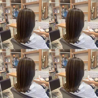 ミディアム 【カラー指名No 1✨】HIBIKIのヘアスタイル
