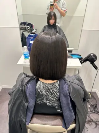 ミディアム Wisteria所属・美髪特化✨ 伊織✨縮毛矯正✨のヘアスタイル