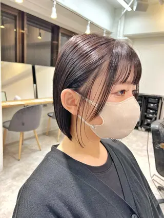 ショート カラー Stir Maison 大宮所属・ryuma/ボブ /透明感カラーのヘアスタイル
