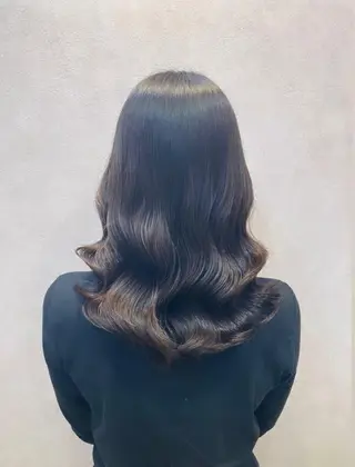 ロング カラー パーマ 🩷韓国ヘア/ヨシン モリ🩷Maikaのヘアスタイル