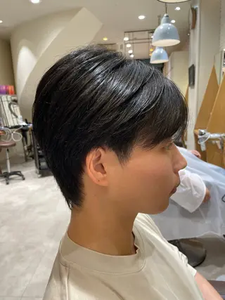 メンズ 吉川沙知 /ナチュラルカラーのヘアスタイル