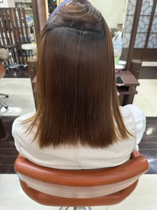 ミディアム 成田で1番お悩み解決 の髪へ導くみつきのヘアスタイル