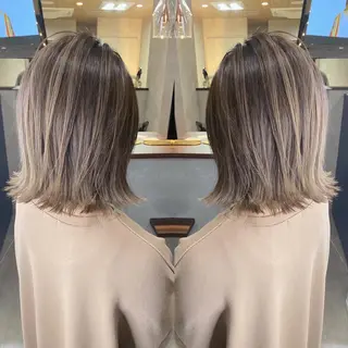 ミディアム カラー RIENSリエンス ✂️木村康二✂️のヘアスタイル