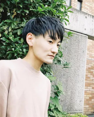 ヘアアレンジ メンズ ainico+所属・メンズ特化✂️栗原 侑也のヘアスタイル