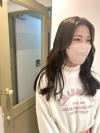 ロング カラー メンズカット /パーマ🍀田畑玖音のヘアスタイル