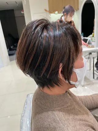 ショート ✨酸性ストレート✨ 南川だいさくのヘアスタイル