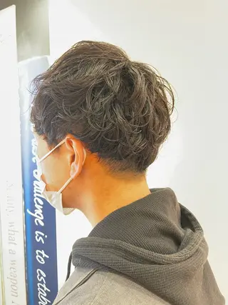 パーマ メンズ Ma ruのヘアスタイル