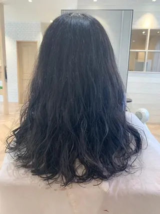 セミロング 丹野 圭太のヘアスタイル
